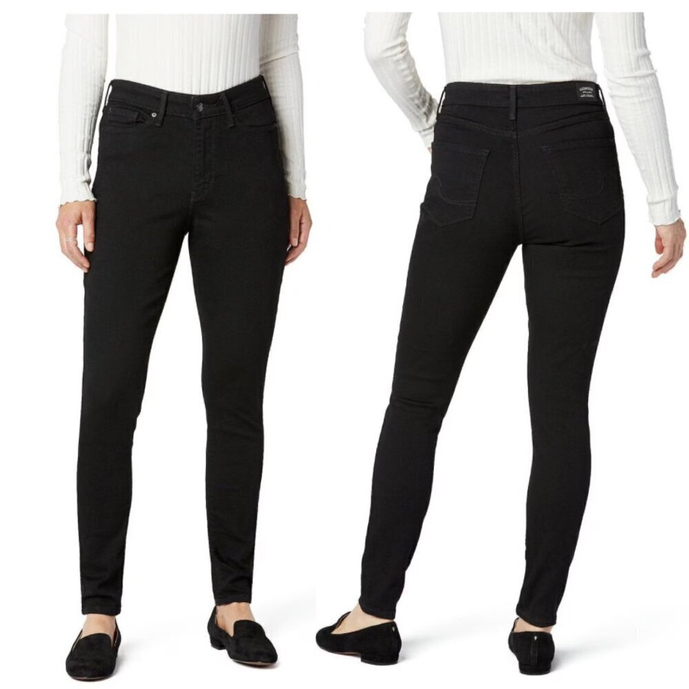 NWT Levi's‎ Signature Black High Rise Skinny Denim Jean Sz 27 x 30 (4M)